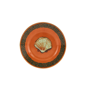 Ginori Il Viaggio Di Nettuno Rock Orange Bread Plate - 6.3"